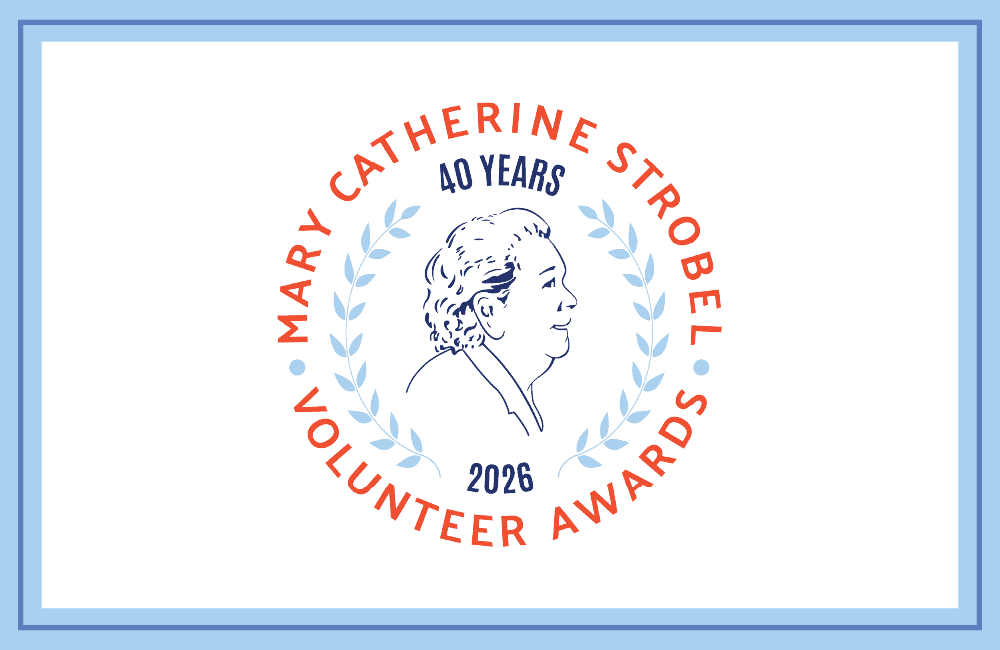 Strobel Volunteer Awards graphic